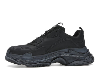Balenciaga Triple S Black White Graffiti