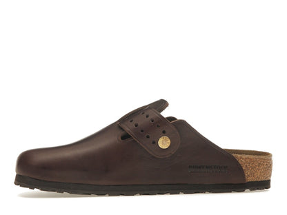 Birkenstock Boston Bold Leather Roast Brown
