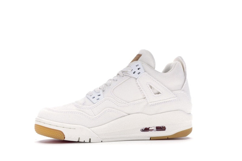 Jordan 4 Retro Levi's White (GS) (Levi's Tag)