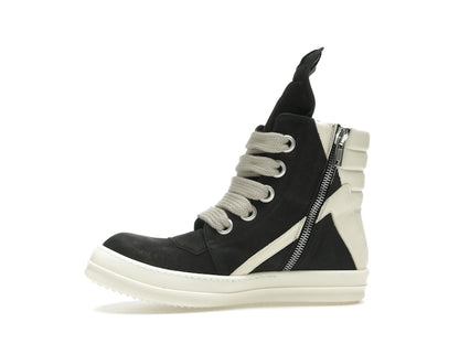 Rick Owens Geobasket Jumbo Lace High Black Milk (Women's)