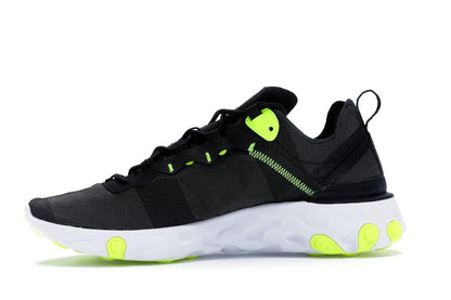 Nike React Element 55 Black Wolf Grey Volt