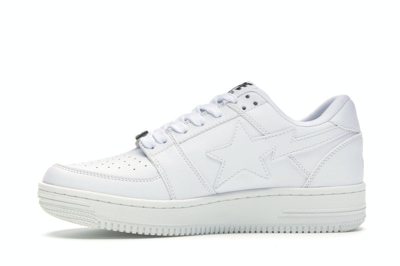 BAPE STA Low White