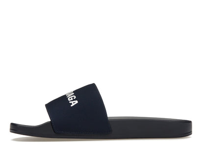 Balenciaga Pool Slide Navy