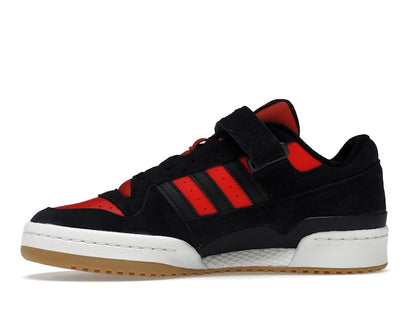 adidas Forum Low Core Black Core Black Vivid Red