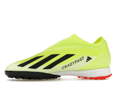 adidas Crazyfast League Laceless Turf Team Solar Yellow Core Black Cloud White