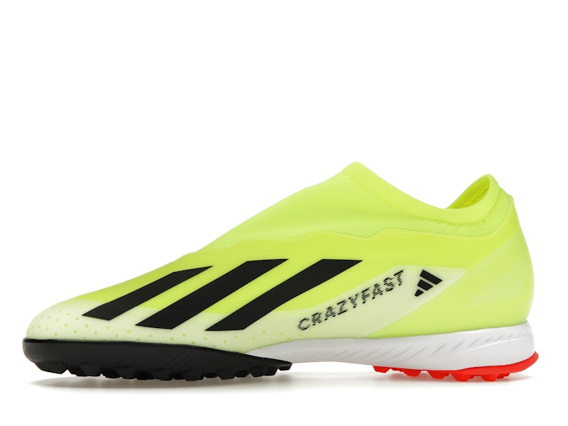 adidas Crazyfast League Laceless Turf Team Solar Yellow Core Black Cloud White