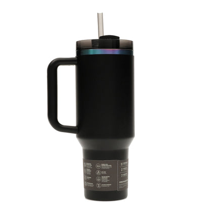 Stanley The Black Chroma Collection Flowstate Quencher 40oz Tumbler Black Chroma