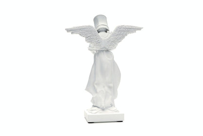 Banksy Bucket On Head Figure White