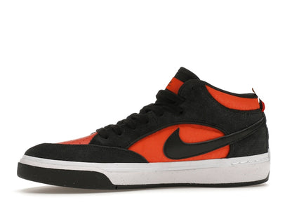 Nike SB React Leo Black Electro Orange
