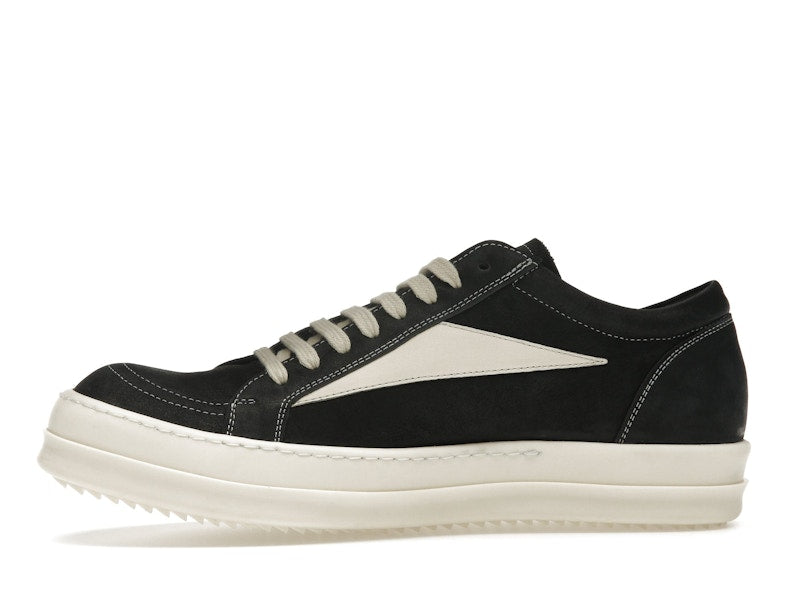 Rick Owens Luxor Vintage Sneaks Black Milk
