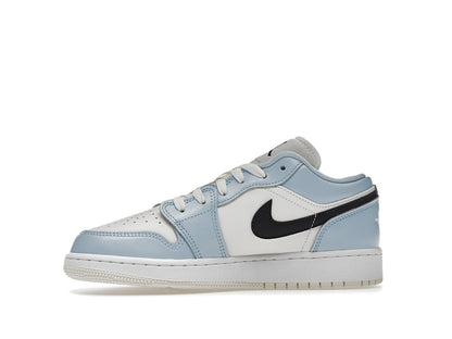 Jordan 1 Low Ice Blue Black (GS)