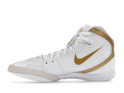 Nike Freek White Wolf Grey Metallic Gold