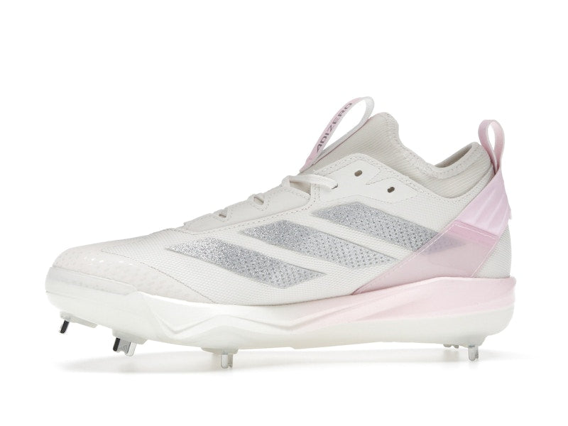 adidas Adizero Instinct+ 2.0 Chalk White Silver Metallic Clear Pink (Women's)