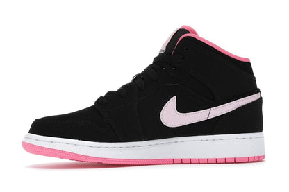 Jordan 1 Mid Black Digital Pink (GS)
