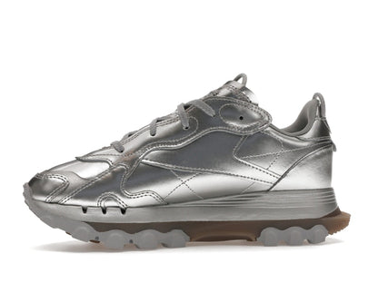 Reebok Classic Leather Cardi B Silver Metallic (Women's)