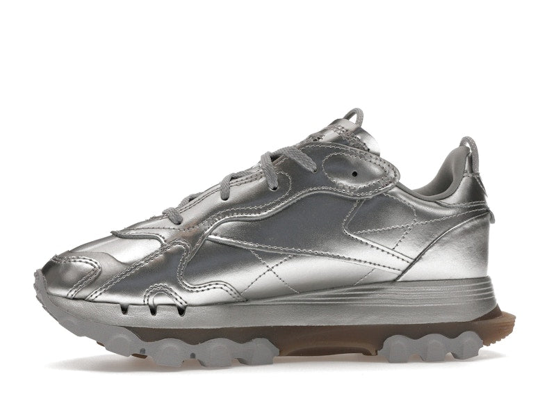 Reebok Classic Leather Cardi B Silver Metallic (Women's)
