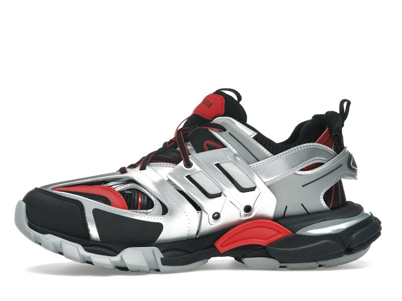 Balenciaga Track Black Red White Silver
