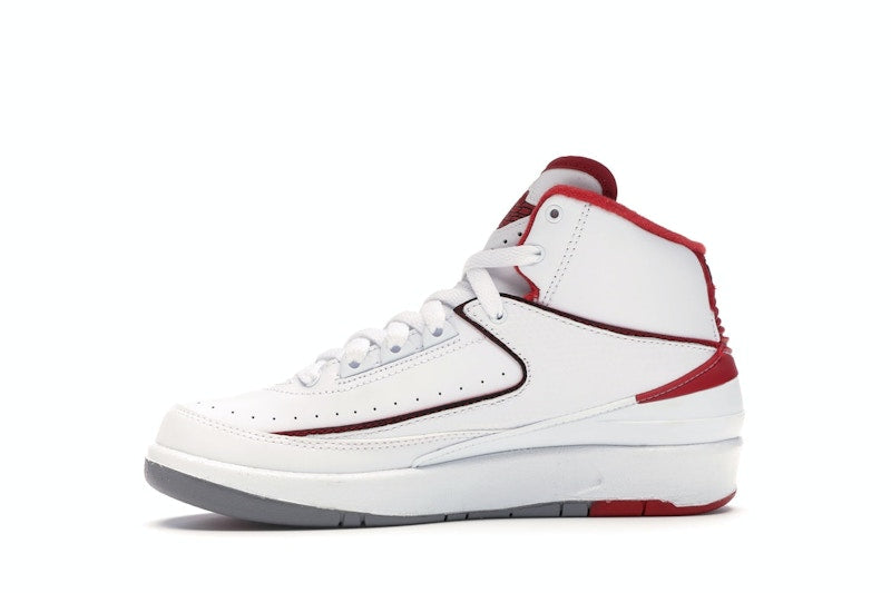 Jordan 2 Retro White Red (2014) (GS)
