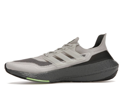 adidas Ultra Boost 21 Metal Grey Signal Green