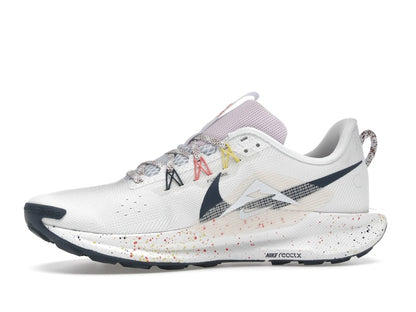 Nike React Pegasus Trail 5 Summit White Football Grey Pink Foam Armory Navy
