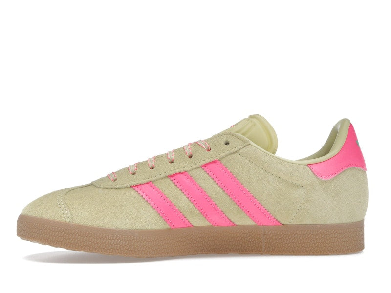 adidas Gazelle Powder Yellow Lucid Pink (Women's)