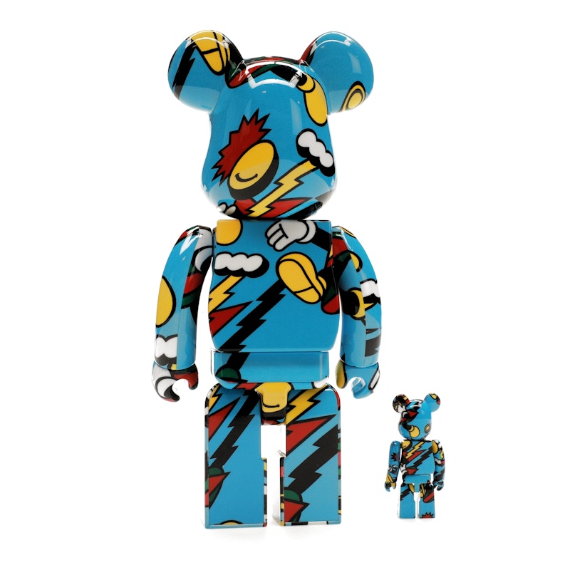 Bearbrick Grafflex 100% & 400% Set