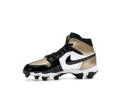 Jordan 1 Mid Cleat Patent Gold Toe (GS)