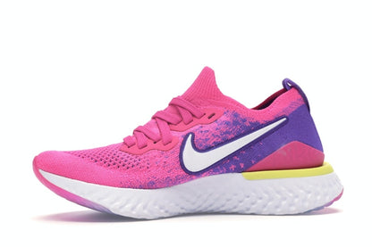 Nike Epic React Flyknit 2 Laser Fuchsia White (Women's)