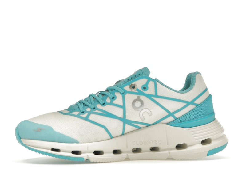 On Running Cloudnova Z5 White Cyan (Women's)