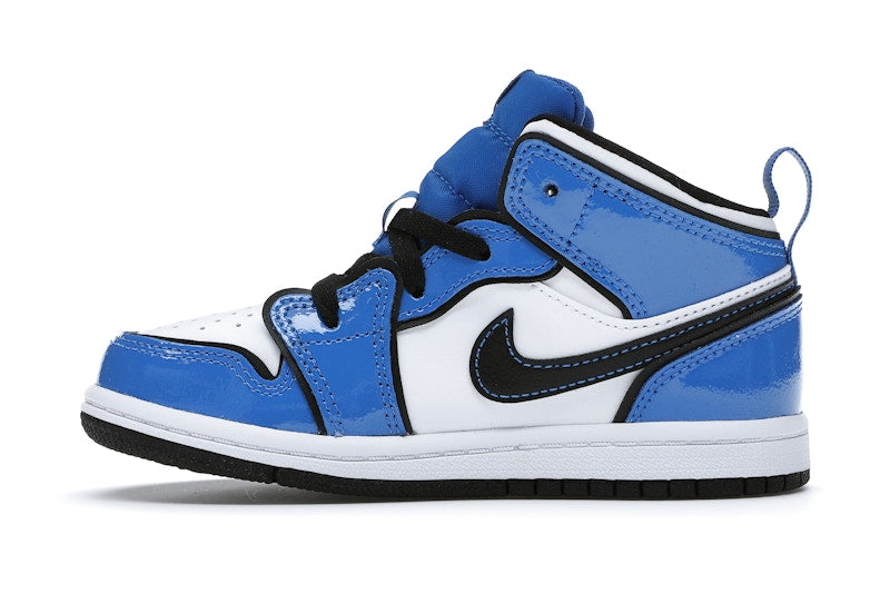 Jordan 1 Mid Signal Blue (TD)