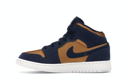 Jordan 1 Mid Obsidian Desert Ochre (GS)