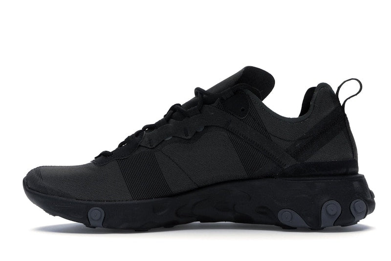 Nike React Element 55 Triple Black
