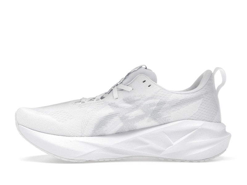 ASICS Novablast 5 White Piedmont Grey