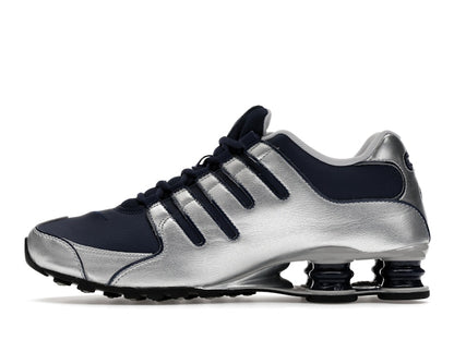 Nike Shox NZ Midnight Navy Metallic Silver