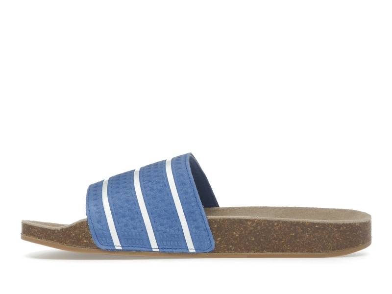 adidas Adilette Slides Royal Blue Core White Gum