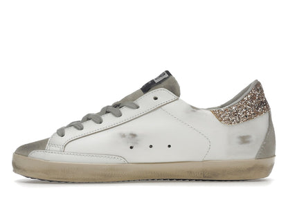 Golden Goose Super-Star White Red Glitter (Women's)