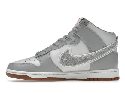 Nike Dunk High University Chenille Swoosh Light Smoke Grey