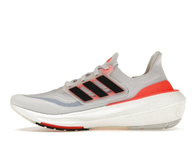 adidas Ultra Boost Light White Black Solar Red (Women's)