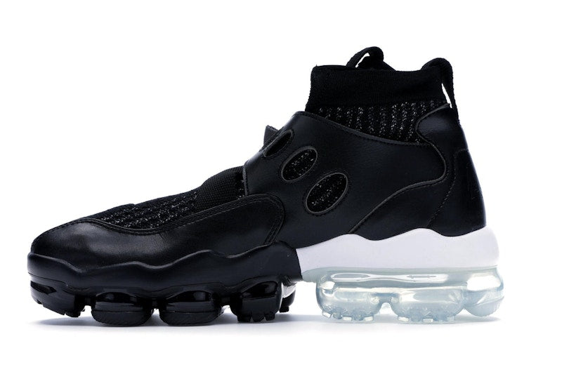 Nike Air VaporMax Premier Flyknit Black Metallic Silver White
