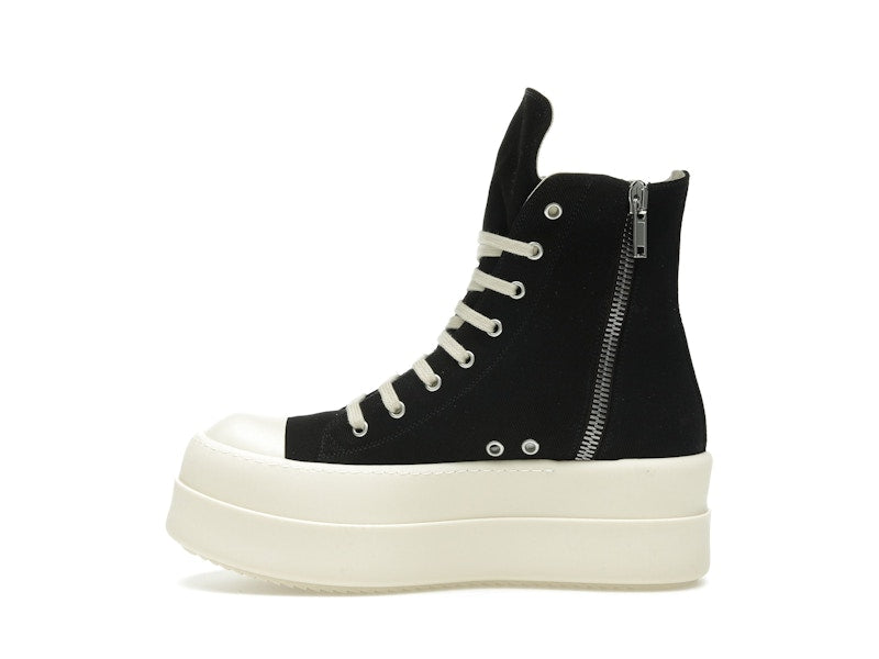 Rick Owens Hollywood DRKSHDW Double Bumper High Black Pearl Milk (Women's)