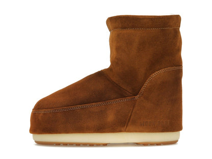 Moon Boot No Lace Suede Boot Tan