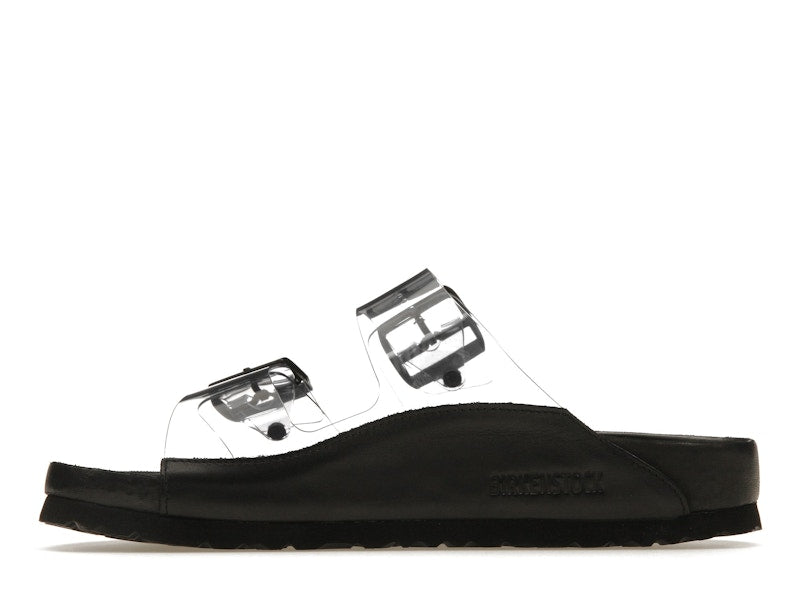 Birkenstock Arizona Transparent Manolo Blahnik Black