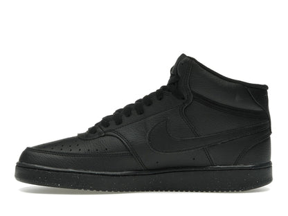 Nike Court Vision Mid Next Nature Triple Black