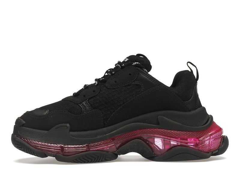 Balenciaga Triple S Clear Sole Neon Pink (Women's)