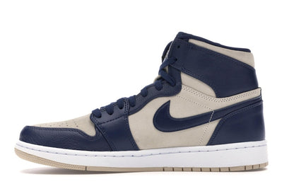 Jordan 1 Retro Premium Midnight Navy Light Cream (Women's)