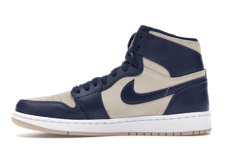 Jordan 1 Retro Premium Midnight Navy Light Cream (Women's)