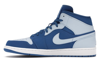 Jordan 1 Retro Mid Team Royal Ice Blue
