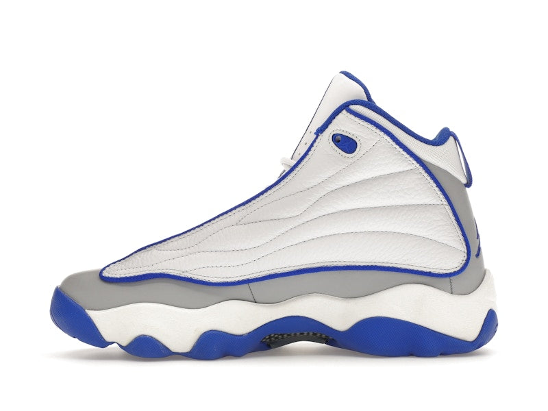 Jordan Pro Strong White Royal Grey