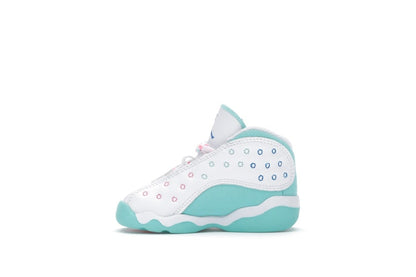 Jordan 13 Retro White Soar Green Pink (TD)