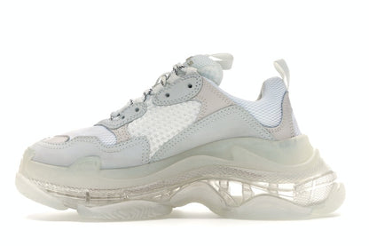 Balenciaga Triple S White Clear Sole (Women's)